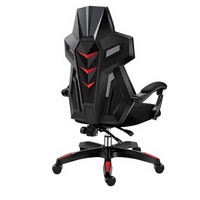 Fournisseur en gros de chaise de jeu ergonomique de luxe Siila Gamer, chaise de jeu pivotante réglable en hauteur avec repose-pieds