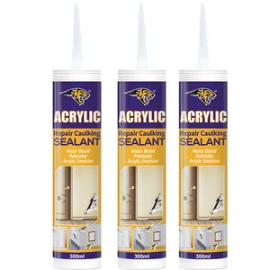 Nouveau mastic réparation calfeutrage autour des fenêtres remplissage peignable genres acrylique silicone mastic