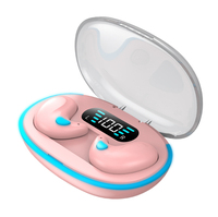 Écouteurs sans fil stéréo X55 TWS, excellente qualité sonore, affichage LED, écouteurs pour dormir, design intra-auriculaire, écouteurs sportifs