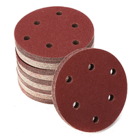 Disque de ponçage adhésif en oxyde d'aluminium de 6 pouces, vente directe usine, abrasif OEM pour polissage automobile, bois et peinture de voiture