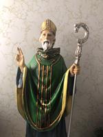 Statue de Saint-Patrick, Figurine religieuse de st-Patrick