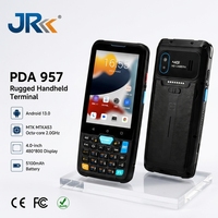 JR 957 - Prix d'usine - PDA industriel 4,0 pouces, mémoire 4+64 Go, scanner de codes-barres 2D portable, collecteur de données Android