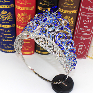Couronne de mariée en alliage, style <span class=keywords><strong>Miss</strong></span> Monde, pour défilé, mariage, bal de promo et anniversaire, pour mariée et reine, style européen-américain - Product Image 6