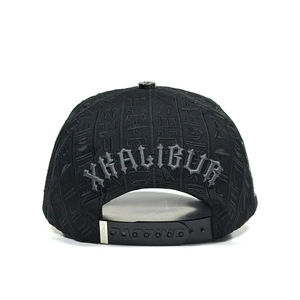 Cappellino da Baseball XKALIBVR Padrino con Ricamo Completo G5, Visiera in Camoscio, Logo con Strass, Personalizzabile, Basso MOQ - Product Image 5
