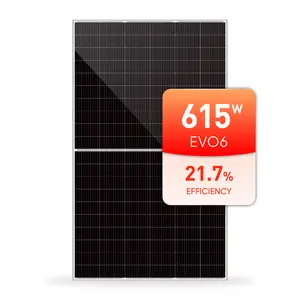 Sunevo giá số lượng lớn Tấm Pin Mặt Trời 605W 610W 615W bảng điều khiển năng lượng mặt trời để gắn mái