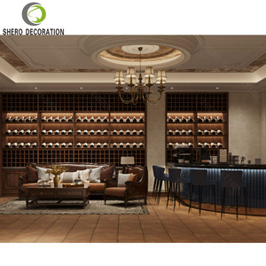 Diseño de Sala de Cigarros Personalizada, Mueble de Exhibición de Lujo para Sala de Cigarros, Vitrina de Madera de Múltiples Niveles - Product Image 3