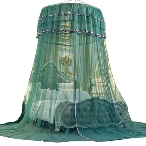 2023 nova sólida barata grande espaço rede de cama mosquito barraca cortina