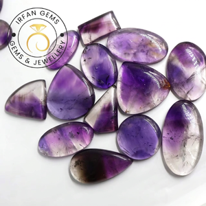 Cabujones de amatista seleccionados, piedras preciosas sueltas para la fabricación de joyas, hermosos cabujones de amatista, lote de amatista a precio mayorista. - Product Image 1