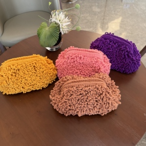 Sacs à main de luxe faits à la main pour femmes, pochettes de soirée pour mariage, sacs au crochet pour femmes - Product Image 1