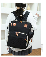 Sac à dos multifonctionnel grande capacité, motif design, pour couches et accessoires de poussette, idéal pour les voyages – Nouvelle collection très prisée