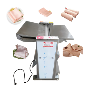 Nuevo Separador <span class=keywords><strong>de</strong></span> Piel <span class=keywords><strong>de</strong></span> <span class=keywords><strong>Carne</strong></span> <span class=keywords><strong>de</strong></span> Acero Inoxidable SP300 <span class=keywords><strong>de</strong></span> Alta Eficiencia con Ruedas Móviles, Tamaño <span class=keywords><strong>de</strong></span> Corte <span class=keywords><strong>de</strong></span> 280 mm, Cuchilla Importada Resistente al Desgaste - Product Image 1