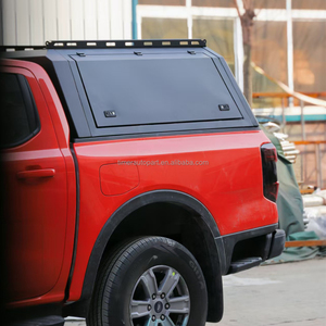 4X4 Offtoad Steel Heavy Duty Pickup Bed Caps Camper Shell <span class=keywords><strong>Hardtop</strong></span> Tub Canopy Topper pour 2022 <span class=keywords><strong>Ford</strong></span> <span class=keywords><strong>Ranger</strong></span> T9 <span class=keywords><strong>Ranger</strong></span> <span class=keywords><strong>Raptor</strong></span> - Product Image 2