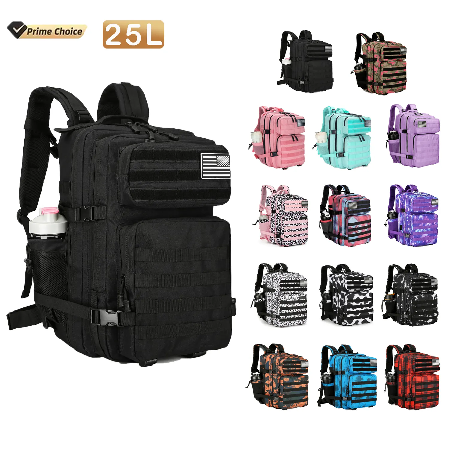 Borsa da caccia Molle accessori Outdoor marsupio strumenti di sopravvivenza marsupio EDC kit medici per cinture tattiche zaino a tracolla