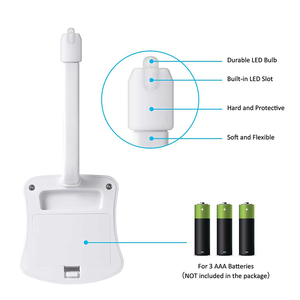 <b>LED</b> 8 Colors Toilet Decorative <b>Light</b> Waterproof <b>Motion</b> <b>Sensor</b> Bathroom Night <b>Light</b> <b>with</b> Replaceable Battery IP65 for RestroomLED - Product Image 2