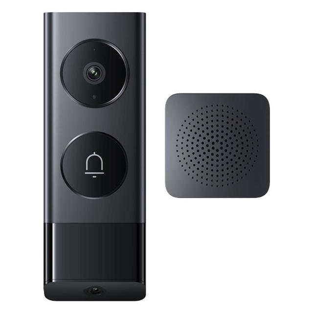 Professional Smart Doorbell 4 Pro 5MP Ultra Clear Dual Lens Camera 9800mAh Battery AI Humanoid Detection Night Vision