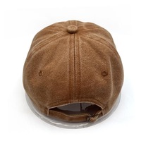 Gorra de Béisbol de 6 Paneles, Retro, Lavada, 100% Algodón, con Estampado Animal, Transpirable, Impermeable, Suave, Unisex, con Hebilla Ajustable en la Parte Trasera