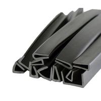 Juntas de Goma para Puertas, Sellos de 12*10 mm, EPDM, Forma de D, para Marcos de Puertas y Ventanas de Madera, Tira de Sellado para Reparación de Puertas, Anticolisión