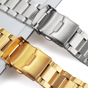 أحزمة ساعات تقليدية شبه منحرف من الفولاذ المقاوم للصدأ, تناسب جميع أنواع أحزمة الساعات المعدنية والأشرطة المعدنية - Product Image 6