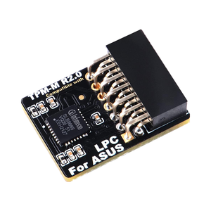 Newrail tpm2.0 mô-đun <span class=keywords><strong>infineon</strong></span> slb9665 14pin LPC cho Asus Bo mạch chủ khả năng tương thích Cổ Phiếu có sẵn TPM-M máy tính R2.0 - Product Image 1