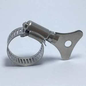 ที่หนีบสแตนเลส10-200มม. ที่ยึดแข็งแรงสายรัดชนิดอเมริกัน - Product Image 3