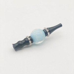 Vendita all'ingrosso calda nuovi arrivi staccabile gelatina di <span class=keywords><strong>vetro</strong></span> colorato palla luminosa con diamante punte di narghilè bocchino - Product Image 5