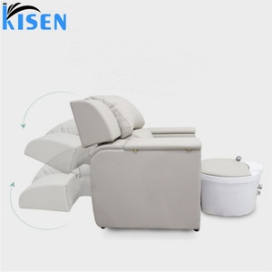 Recliner Manicure and Pedicure Chair Black Professional for Nail Salon 110V/220V - Product Image 4