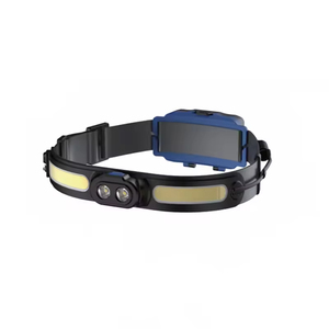 90 ° girevole lampada frontale a LED ricaricabile <span class=keywords><strong>solare</strong></span> con luce COB per campeggio all'aperto pesca di emergenza luce - Product Image 1