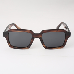 Lunettes de soleil carrées en acétate pour femmes, monture intégrale, verres polarisés, protection UV400, style tendance, en stock - Product Image 4