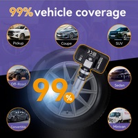 Kit de Servicio TPMS KONNWEI 2026, Programador de Sensores Bluetooth TK100 con 4 Sensores de Monitoreo de Presión de Neumáticos