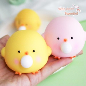 Jouet à presser mignon pour animaux de compagnie qui souffle des bulles, Poupée en peluche Poulet Pot-Pot, Ornement de bureau <span class=keywords><strong>Poussin</strong></span>, Anti-stress pour grossistes - Product Image 3