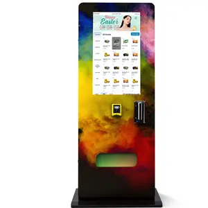 21 Age Check Kleiner Verkaufs automat UK Wand montierter 32-Zoll-Touchscreen-Verkaufs automat für Cbd-Tabak automaten