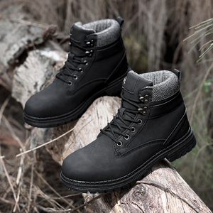 Zapatos de Moda Ligeros, Transpirables e Impermeables, con Suela de Goma Antideslizante, Estilo Deportivo, para Caminar, Botas <span class=keywords><strong>Martin</strong></span>, Zapatos Personalizados para Hombre - Product Image 2