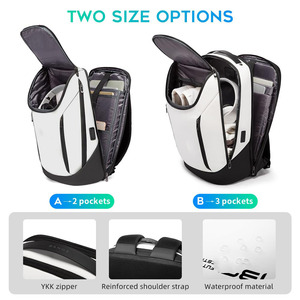 Muestra Gratuita de Bolsa para Casco de Motocicleta, Impermeable, Mochila Expandible para Moto, Maleta Rígida de Carbono para Motocicleta, 30-48L - Product Image 4