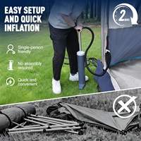 Tente de camping gonflable FBsport pour l'extérieur, imperméable, 4 saisons, tente à colonnes d'air, tente gonflable pour voiture, pour le camping