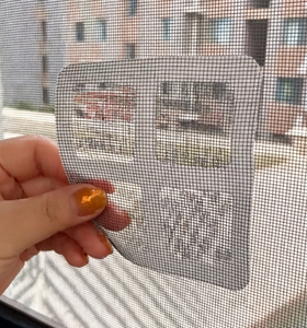 Cuttable Modern <b>Plastic</b> Window Screen Repair <b>Sheet</b> for Hotel Use Insect Resistant & Fire-Proof - Product Image 5