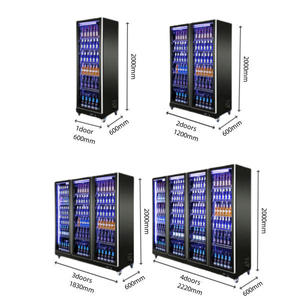 Cửa duy nhất bia Bar tủ lạnh uống hiển thị Showcase rượu tủ lạnh đồ uống tủ lạnh cho bar - Product Image 4