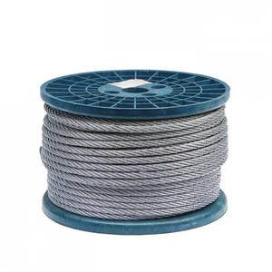 Corde en <span class=keywords><strong>fil</strong></span> d'acier de mètre avec câble <span class=keywords><strong>transparent</strong></span> souple flexible enduit de PVC Corde de rideau d'éclairage Cordes de <span class=keywords><strong>suspension</strong></span> 1/2/3/4/5/6mm - Product Image 4