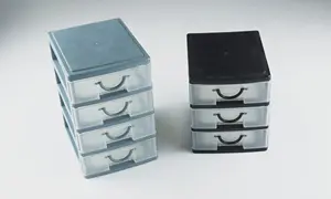 Nhựa mini ngăn kéo hộp trang điểm
