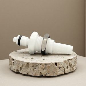 Acetal <span class=keywords><strong>1</strong></span>/<span class=keywords><strong>8</strong></span> ''<span class=keywords><strong>1</strong></span>/4'' Tamanho do Fluxo Acoplamento Rápido Conector de Mangueira Desligar CPC Desconexão Rápida Montagem Do Painel Antepara - Product Image 4