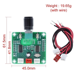 XH-A158 Clear 5.0 Power Amplifier Board Pam8403 Small Power DIY Wireless Speaker Amplifier Board 5W*2 - Product Image 5