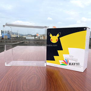 RAY YI Pokemon TCG 25e Anniversaire <span class=keywords><strong>Célébrations</strong></span> Magnétique Acrylique Pokemon Center Exclusif Elite Trainer Box Vitrine - Product Image 6