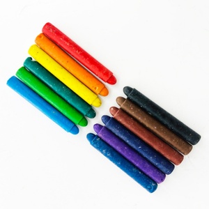 ขายส่งราคาถูก ดินสอสีเทียนขนาดเล็กน่ารัก 12 สี ลบได้ ปลอดสารพิษ สำหรับเด็กนักเรียน วาดภาพและร่างภาพ - Product Image 5