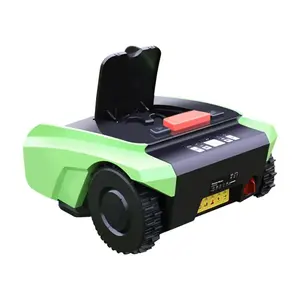 충전식 트리머 배터리 자동 농장 잔디 깎는 기계 원격 제어 전기 로봇 M18E 잔디 깎는 기계 1500m2 정원 잔디