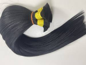 Hot Selling Bulk <b>Extensions</b> 100% Virgin Vietnamese <b>Hair</b> Natural <b>Black</b> Color High Quality From Nasa <b>Hair</b> - Product Image 2