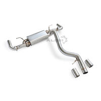 Échappement Valvetronic en acier inoxydable pour BMW 330i 325i 320i G20 2.0T, tuyaux d'échappement arrière avec silencieux et contrôleur