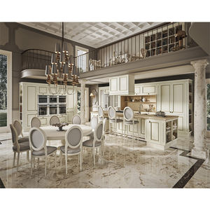 יוקרה עתיק לבן עץ מטבח ארון - Product Image 1