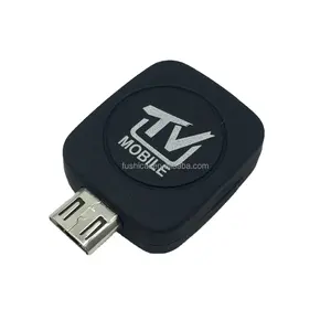 Prix d'usine Portable ISDB-T TV Tuner Set-Top Box Numérique Mobile Pad TV Récepteur pour Téléphones Mobiles