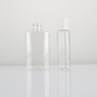 Flacon de lotion PET 100 ml rechargeable à bouchon à vis, idéal pour les cosmétiques hydratants pour le corps et les mains – Vente directe usine