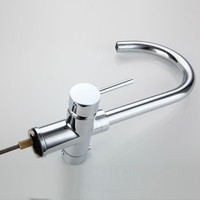 Robinet mitigeur d'eau instantané w, robinet mitigeur de cuisine avec filtre, avec serrure pour enfant, eau à ébullition chaude