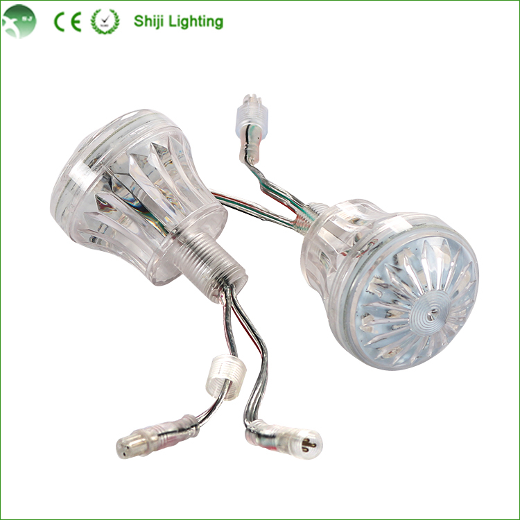 IP68 DC24V UCS1903 Addressable 60mm RGB Pixel Light with 360 Degree Glow for Fun Amusement Rides and Outdoor Marquee